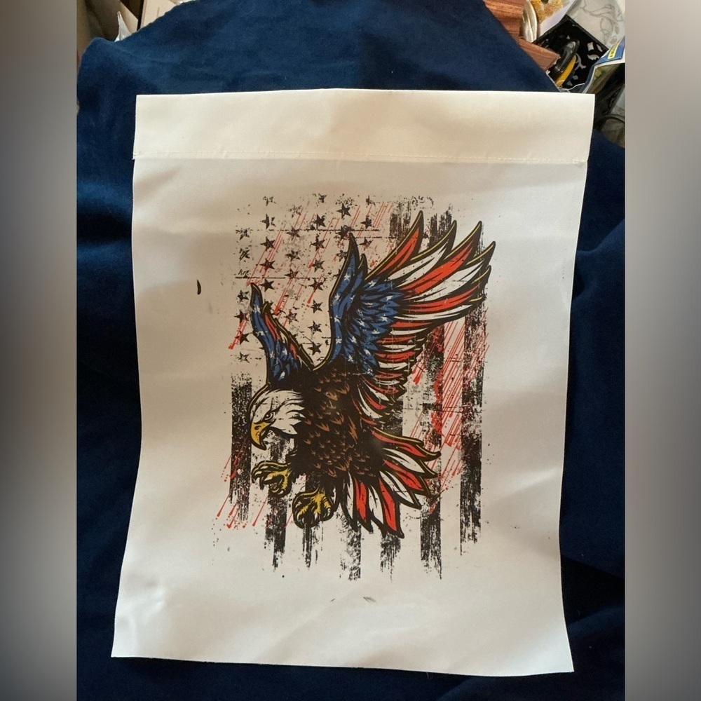 Brand New Hot off the Press sublimation Yard Flag!